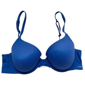 Calvin Klein Blue Royal Bra Size 32C